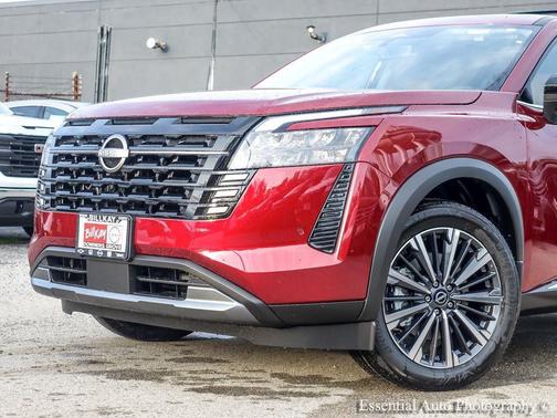Scarlet Ember Tintcoat 2026 Nissan Pathfinder Platinum