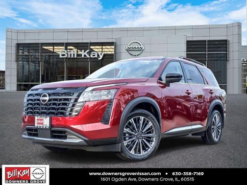 Scarlet Ember Tintcoat 2026 Nissan Pathfinder Platinum