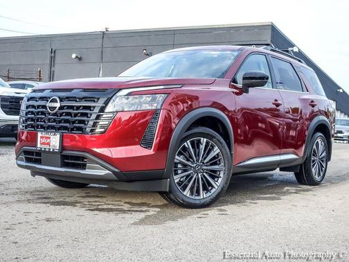 Scarlet Ember Tintcoat 2026 Nissan Pathfinder Platinum