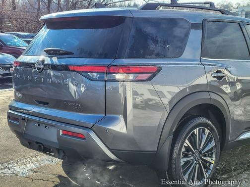 Gun Metallic 2026 Nissan Pathfinder Platinum
