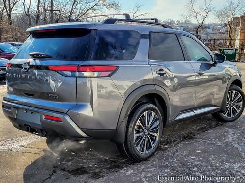 Gun Metallic 2026 Nissan Pathfinder Platinum