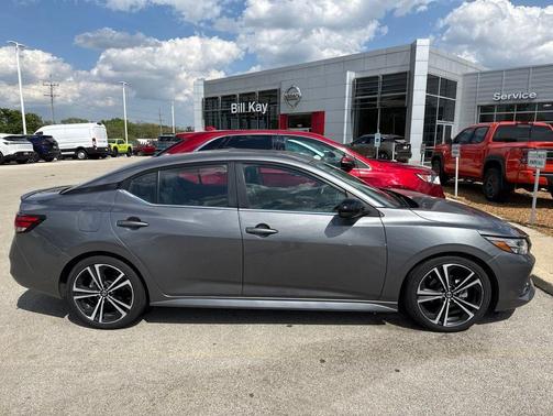 Gun Metallic 2020 Nissan Sentra SR
