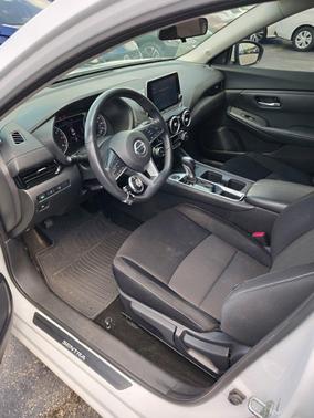 Aspen White Tricoat 2021 Nissan Sentra SV