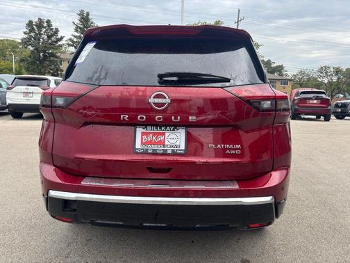 Scarlet Ember Tintcoat 2026 Nissan Rogue Platinum