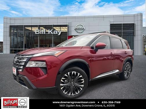 Scarlet Ember Tintcoat 2026 Nissan Rogue Platinum