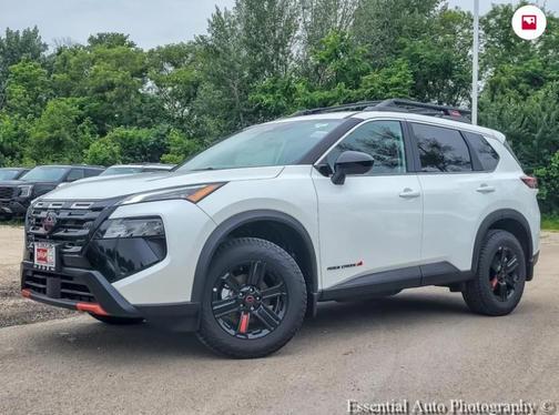 Everest White Pearl Tricoat 2026 Nissan Rogue Rock Creek