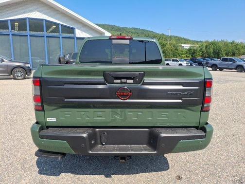 Green 2026 Nissan Frontier PRO-4X