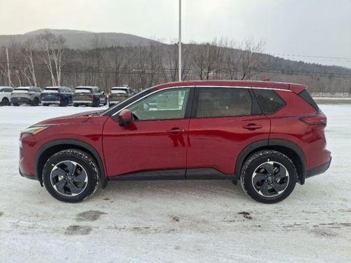 Scarlet Ember 2026 Nissan Rogue SV