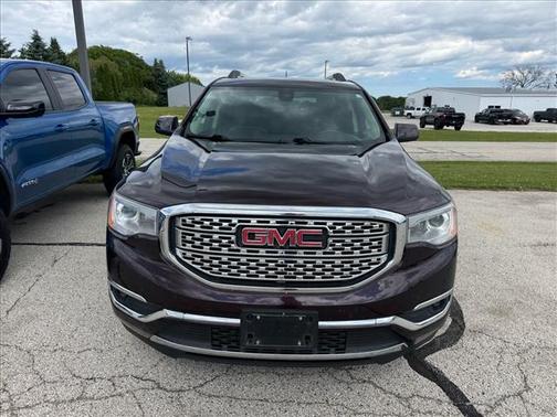 Black Cherry Metallic (gga) 2017 GMC Acadia Denali