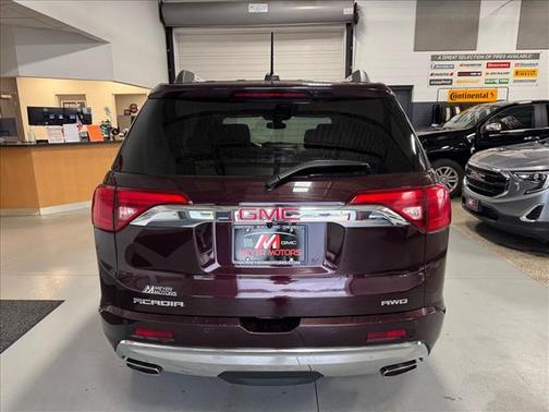 Black Cherry Metallic (gga) 2017 GMC Acadia Denali