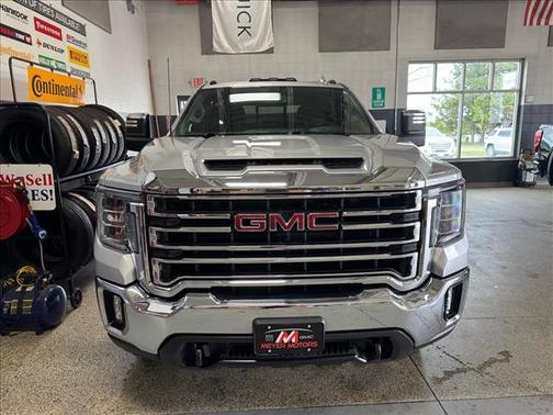 Quicksilver Metallic (gan) 2021 GMC Sierra 2500 SLT