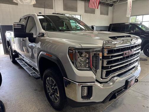Quicksilver Metallic (gan) 2021 GMC Sierra 2500 SLT
