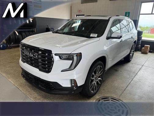 Glacier White Tricoat (g4j) 2026 GMC Acadia Denali