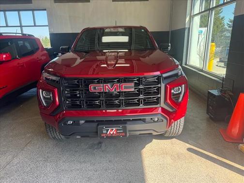 Red 2024 GMC Canyon Elevation