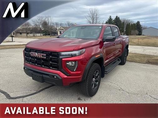 Red 2024 GMC Canyon Elevation
