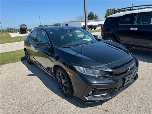 Black 2021 Honda Civic EX