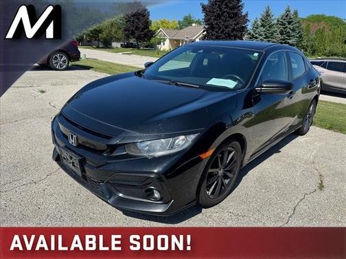 Black 2021 Honda Civic EX