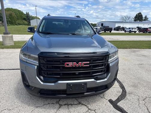 Satin Steel Metallic (g9k) 2022 GMC Acadia AWD SLT