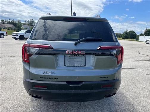 Satin Steel Metallic (g9k) 2022 GMC Acadia AWD SLT