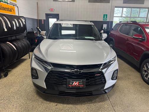 Silver Ice Metallic (gan) 2022 Chevrolet Blazer RS