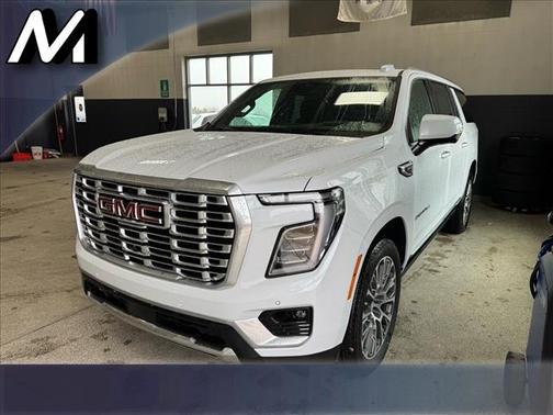 Glacier White Tricoat (g4j) 2026 GMC Yukon XL Denali SUV