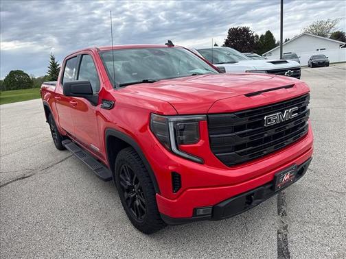 Cardinal Red (g7c) 2022 GMC Sierra 1500 Elevation