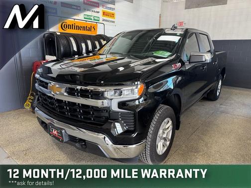 Black 2025 Chevrolet Silverado 1500 LT