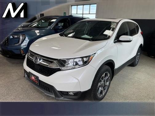 White 2019 Honda CR-V EX