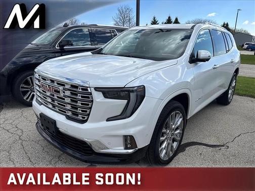 White Frost Tricoat (g1w) 2025 GMC Acadia Denali