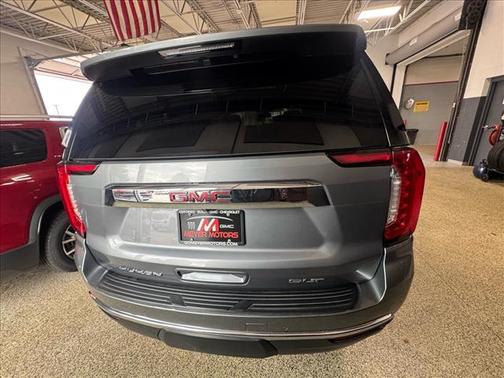 Satin Steel Metallic (g9k) 2022 GMC Yukon SLT