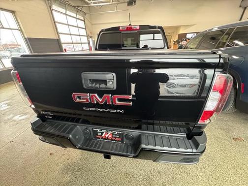 Black 2022 GMC Canyon Elevation