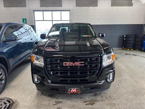 Black 2022 GMC Canyon Elevation