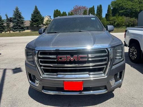 Satin Steel Metallic (g9k) 2022 GMC Yukon XL SLT