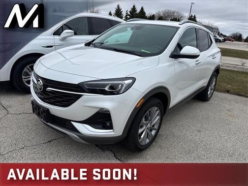 White Frost Tricoat 2023 Buick Encore GX Essence