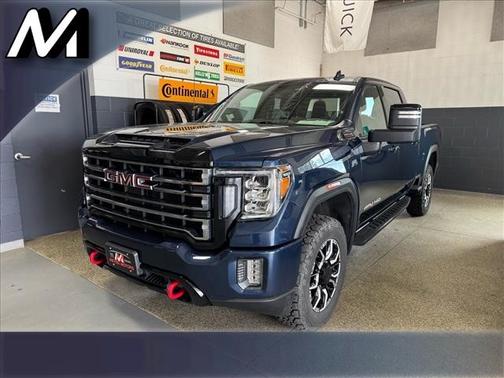 Pacific Blue Metallic (ga0) 2022 GMC Sierra 3500 AT4