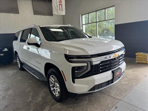 Summit White (gaz) 2025 Chevrolet Suburban LS