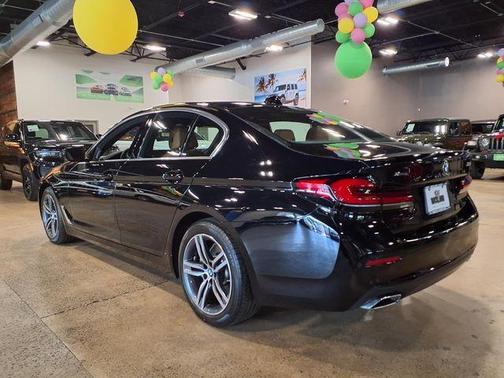 Jet Black 2023 BMW 530 i xDrive