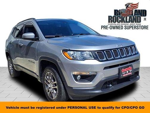 Billet Silver Metallic Clearcoat 2020 Jeep Compass Latitude