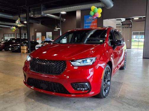 Red 2026 Chrysler Pacifica Select