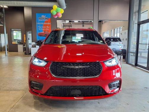 Red 2026 Chrysler Pacifica Select