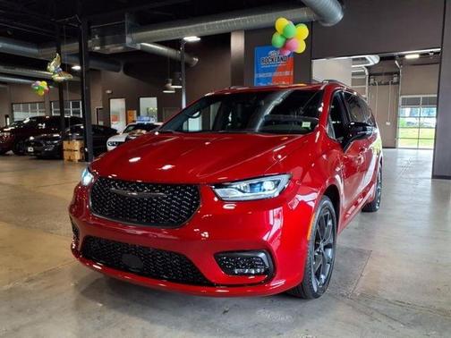Red 2026 Chrysler Pacifica Select