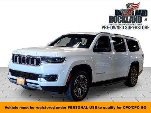 Bright White Clearcoat 2024 Jeep Wagoneer L Series II