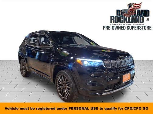 Diamond Black 2022 Jeep Compass Altitude