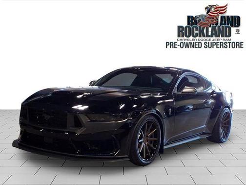 Shadow Black 2025 Ford Mustang Dark Horse