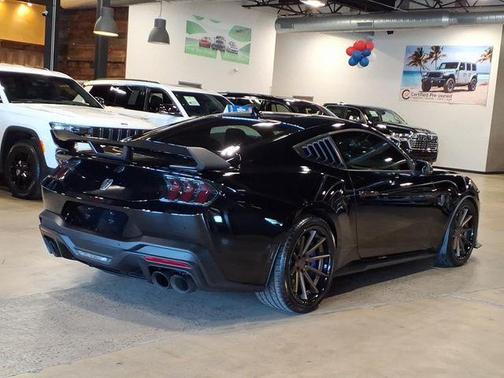 Shadow Black 2025 Ford Mustang Dark Horse