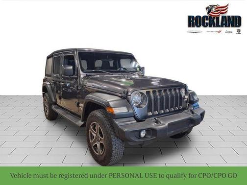 Granite Crystal Clearcoat Metallic 2018 Jeep Wrangler Unlimited Sport