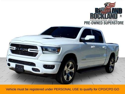 Bright White Clearcoat 2024 RAM 1500 Laramie