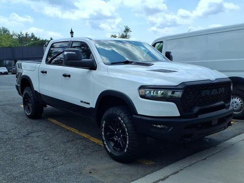 Bright White Clearcoat 2025 RAM 1500 Rebel