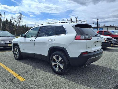 Bright White Clearcoat 2019 Jeep Cherokee Limited