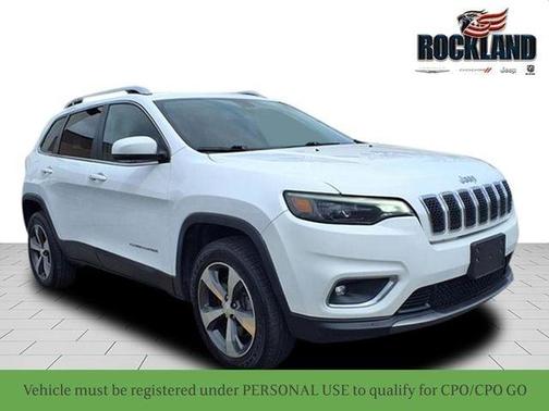 Bright White Clearcoat 2019 Jeep Cherokee Limited